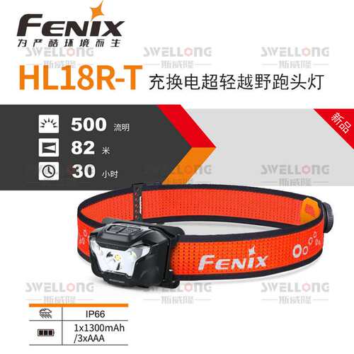 Fenix菲尼克斯户外越野跑头灯HL18R-T/HL32R/HL40R/HL60R/HL12R