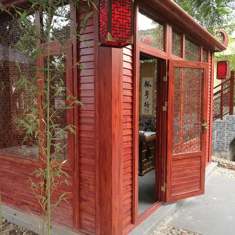 铝合金窗花仿古中式镂空装饰铝窗花木纹屏风隔断铝单板天花铝花格