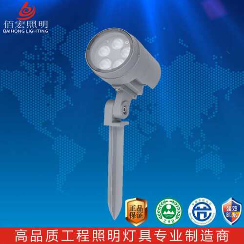 LED插地灯COB10W 20W 公园草地射灯户外防水景观园林投射灯