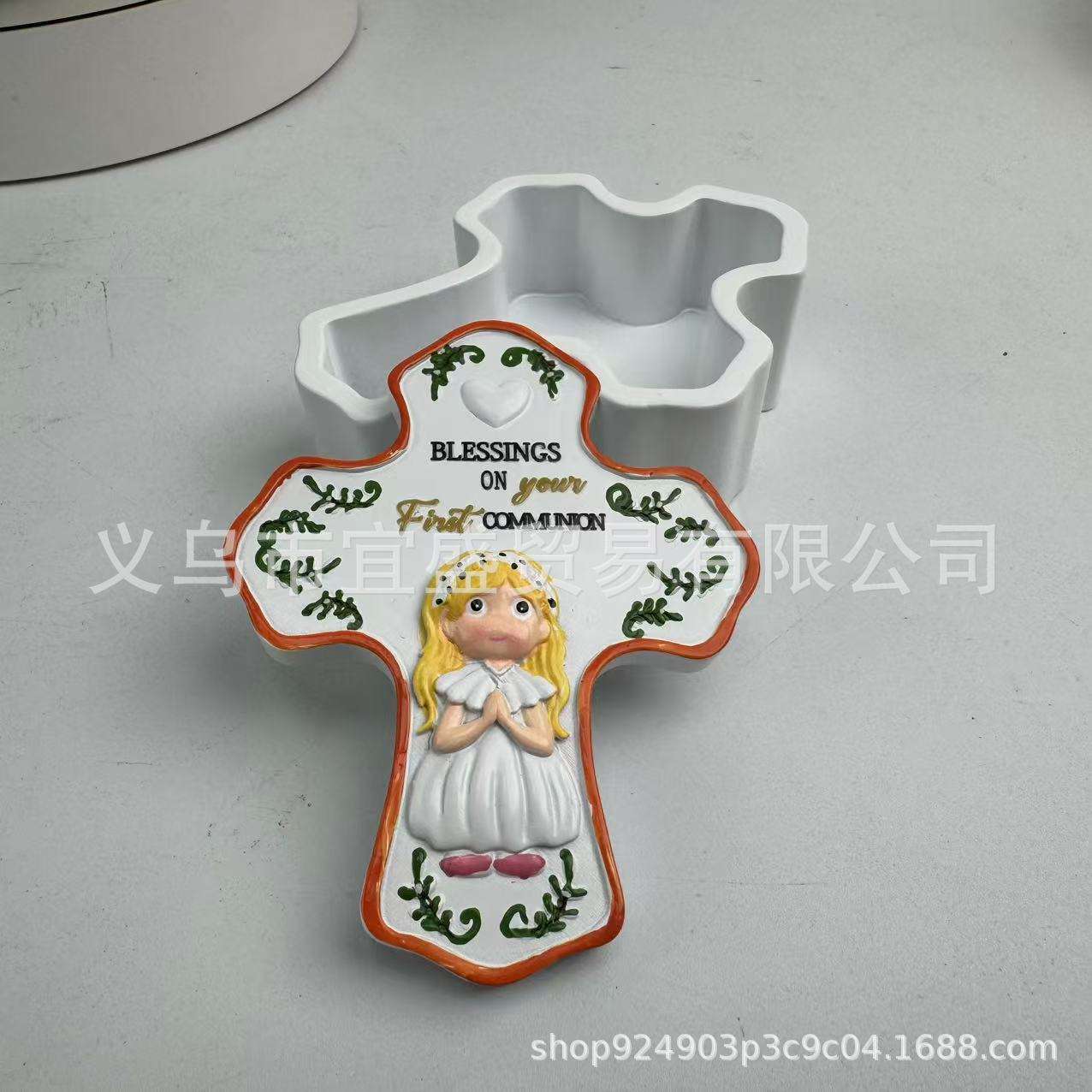 跨境情人节情侣盒男孩女孩摆件盒子装饰品设计盒子树脂工艺品设计