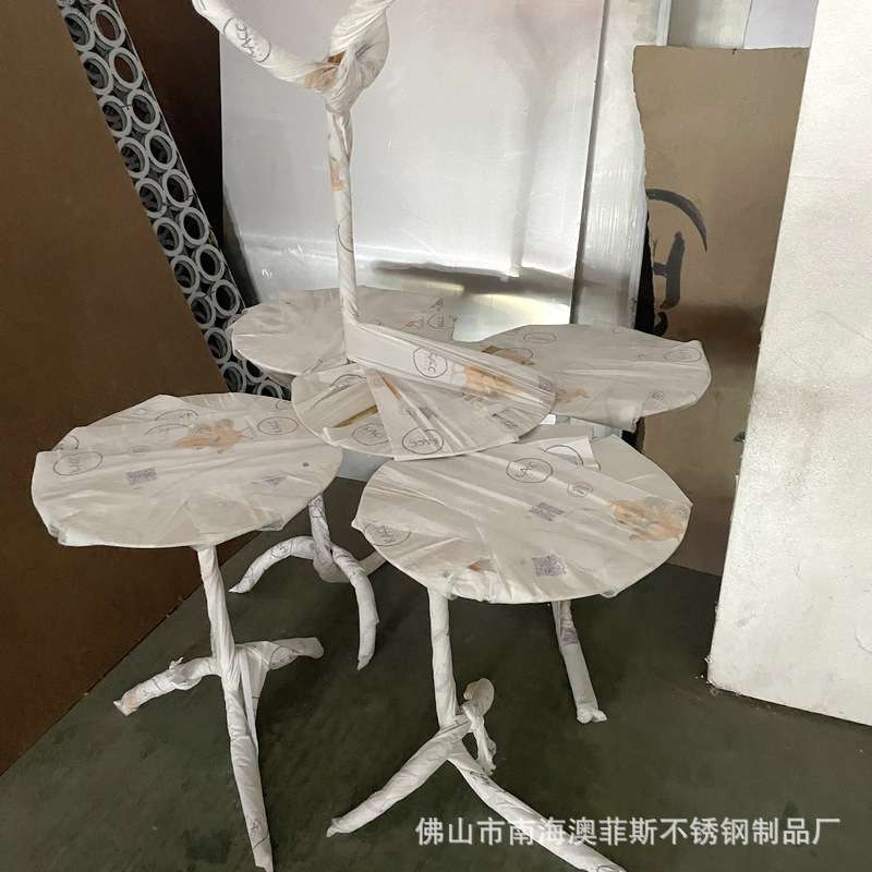 不锈钢镜面钛金展示架 小摊小商品首饰展示架 镜面圆型可折叠桌子