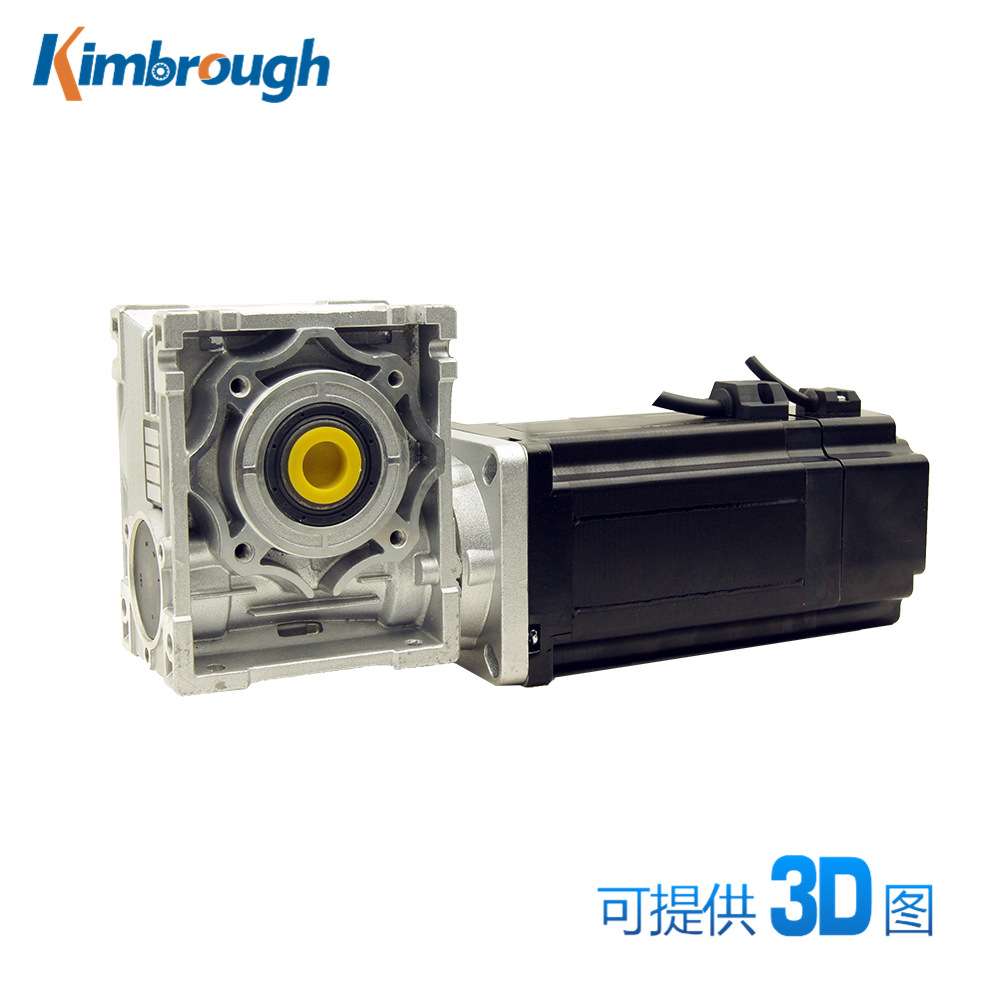 两相86蜗轮减速刹车步进电机电机力矩12NM 减速比5-100