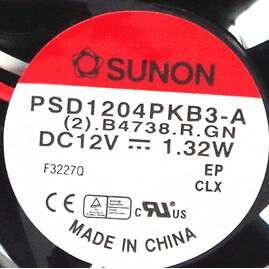 建准SUNON PSD1204PKB3-A 4020 12V 1.32W 4CM/厘米 服务器风扇