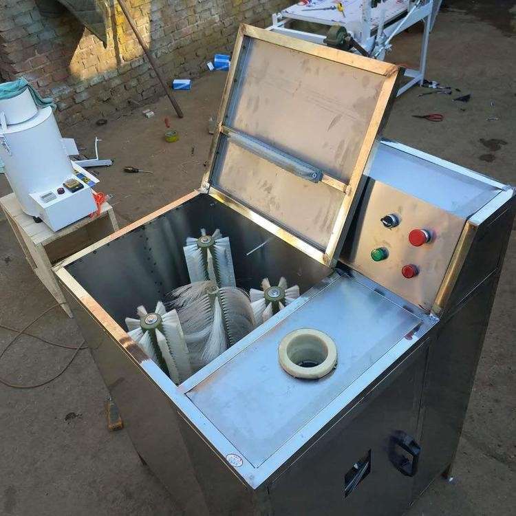 桶装水刷桶机半自动纯净水桶高压清洗机大桶水高压刷桶机可加拔盖