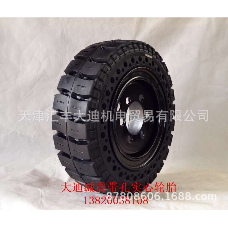 销售高品质叉车实心轮胎三吨合力杭叉现代配套28x9-15实心轮胎