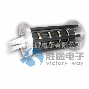 机器人导电滑环 360度旋转过电过信号集电环 机械手臂导电滑环