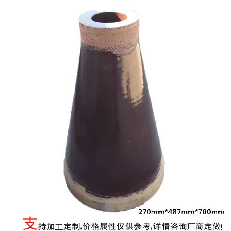 祥发电瓷绝缘子3352 高压线路针式加热瓷套 95瓷穿墙套管除尘配件