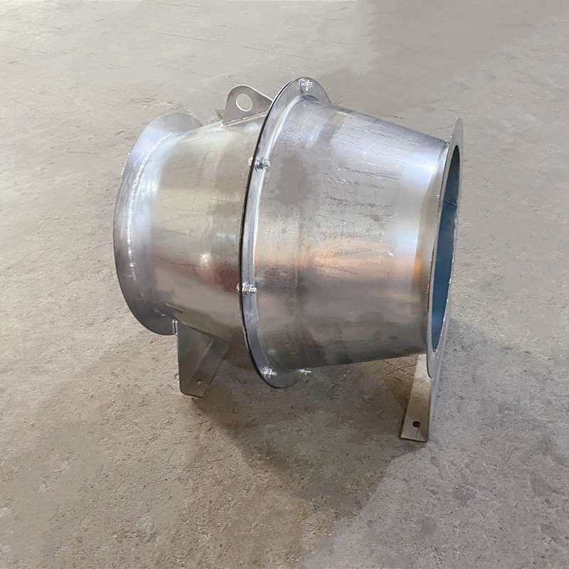 不锈钢斜流风机SJG-I-4.5S 0.37KW 管道加压风机 试验设备通风机