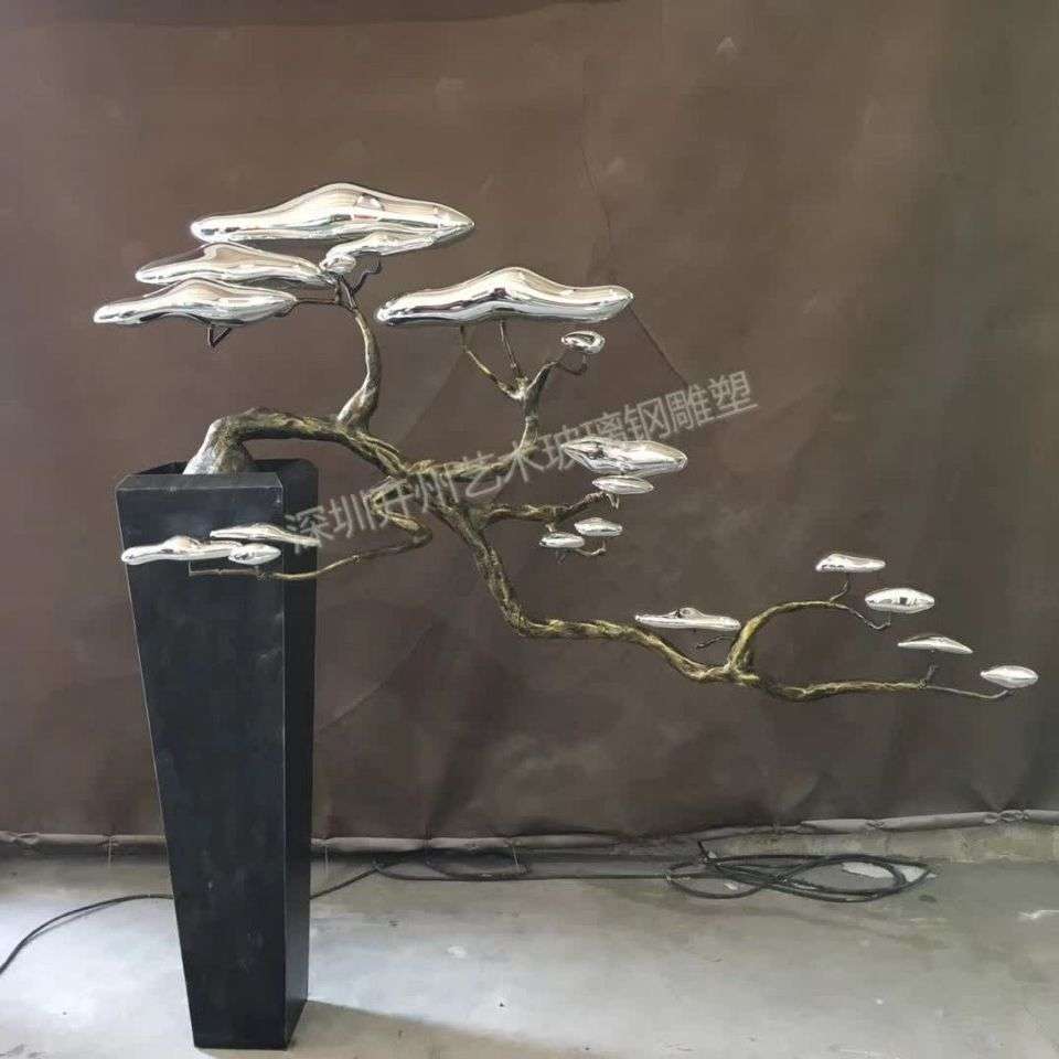 深圳厂家直销景观玻璃钢枯藤花艺仿真树枝藤条玄关装饰摆件工艺品