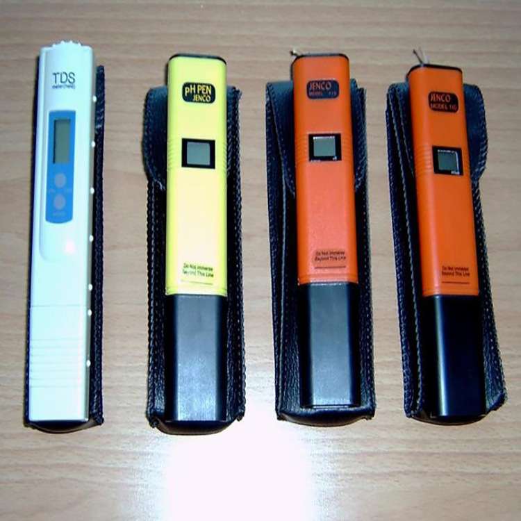 数显PH计112型 JENCO/任氏微调器校正酸度计 口袋导电度计测试笔