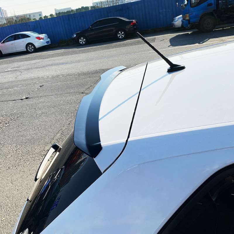 适用大众波罗Polo MK6 2018+尾翼顶翼扰流板跨境车贴外饰改装配件