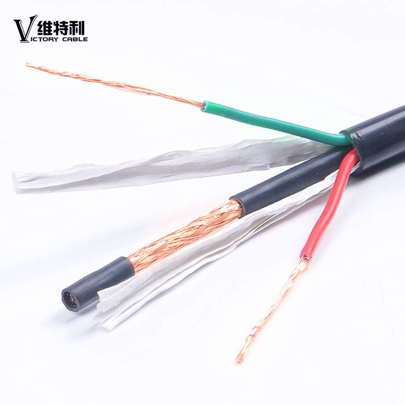 监控视频线SYV75-3RVV2x0.5mm复合电源网络综合一体线监控线多芯