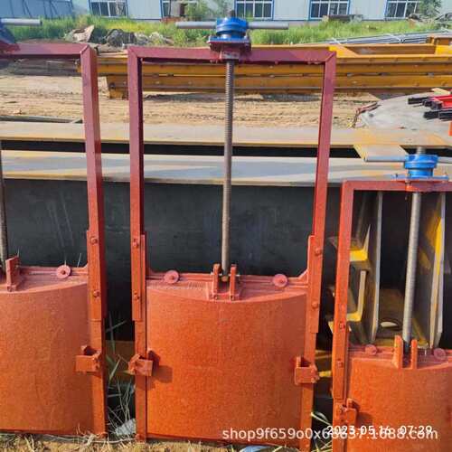 机闸一体铸铁闸门闸门启闭机高标准农田渠道用一体式铸铁闸门水闸