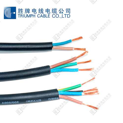 胜牌抗UV橡胶线H07RN-F3*1.0 H05RN-F/YZW2*2.5耐磨耐低温抗老化