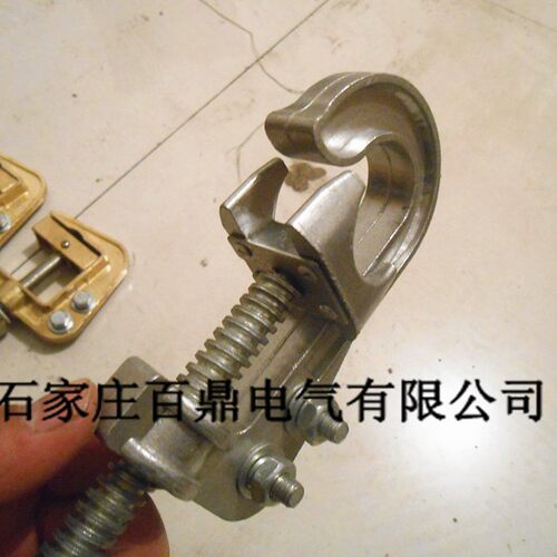 圆口螺旋接地线10kv携带型短路接地线25mm2高压接地棒猴头接地线