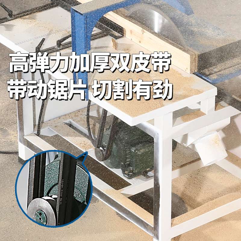 多功能木工裁板锯圆木开板锯大功率开料机锯木机工业级木工推台锯