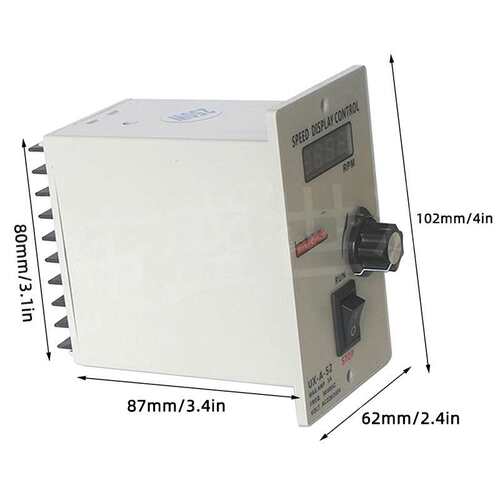 AC220V UX-52/A电机速度调节控制器400W 正反向50/60hz电机调速器