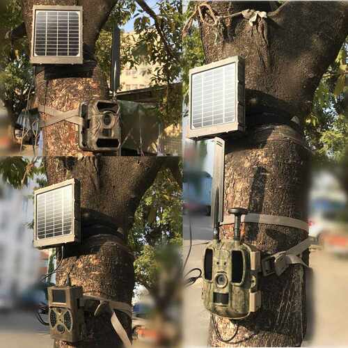 3W8000毫安时太阳能板12V9V6V 输出适合所有hunting camera