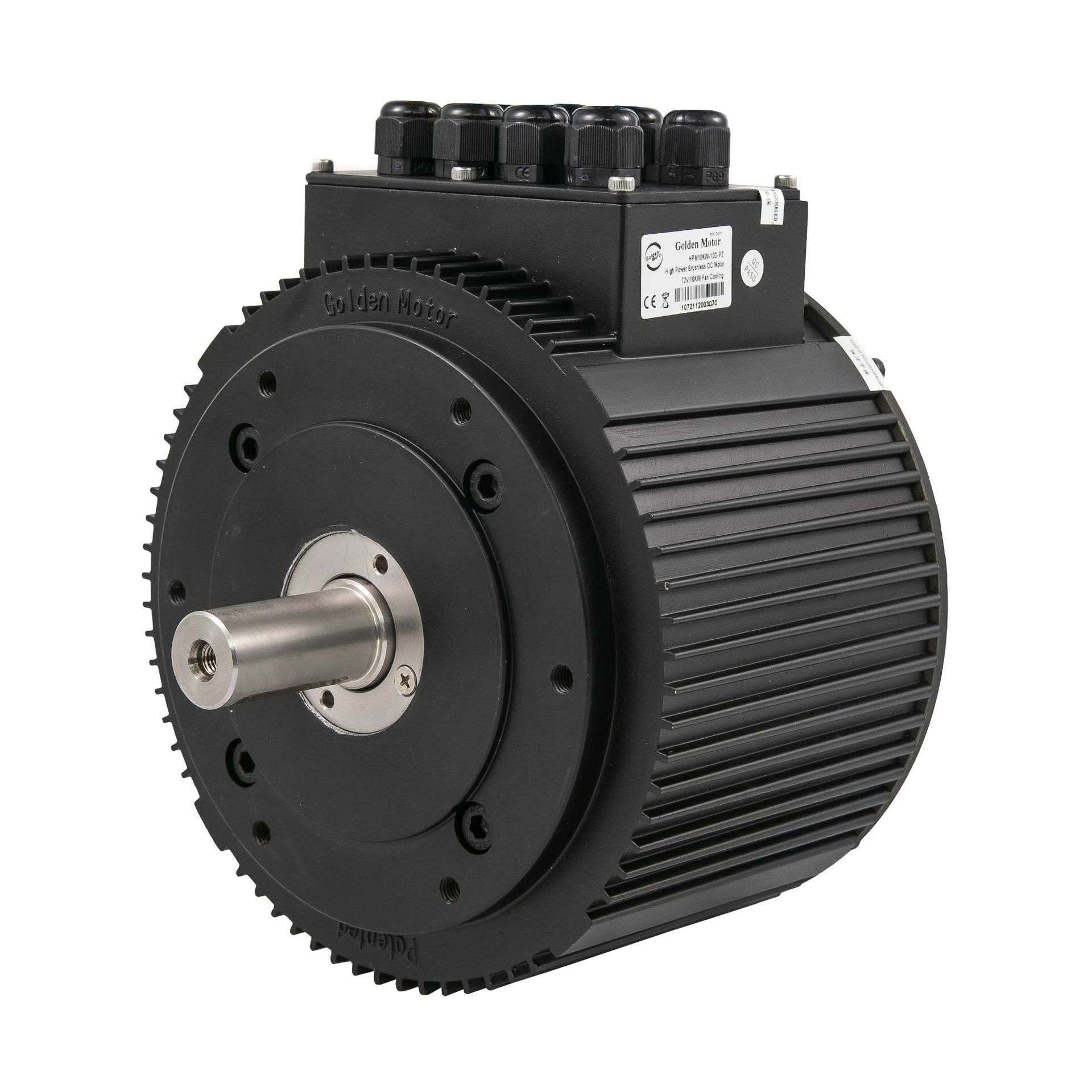 GoldenMotor 10kW无刷电机 48V72V 500A 竞技卡丁车/越野UTV现货