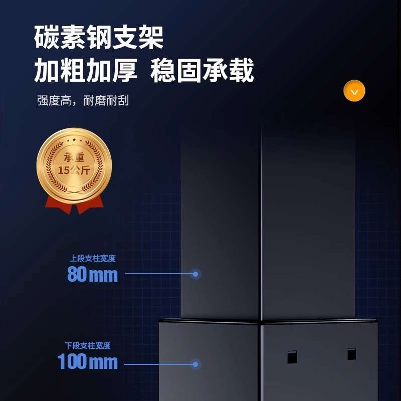 易游站立式电脑升降桌可移动站立式办公桌笔记本工作台演讲桌