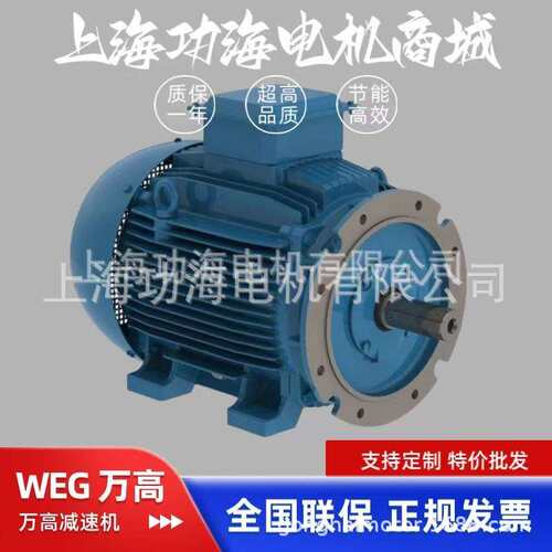 WEG万高 W21系列 IE2 4kW 4P 112M 3F 380-400V 5.Hz