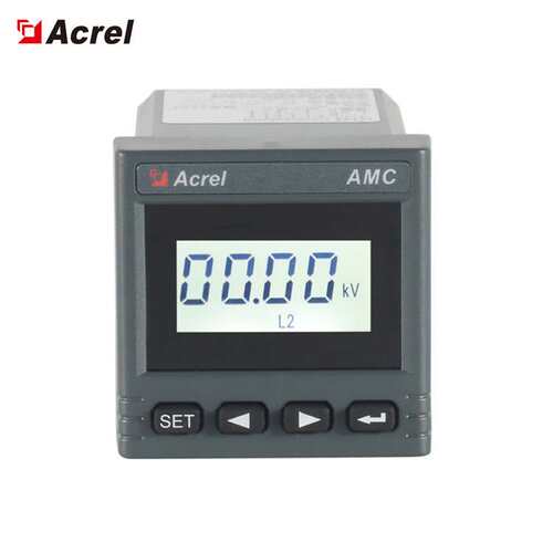 安科瑞AMC48L-AV3三相交流电压表LCD液晶显示智能电表厂家直发