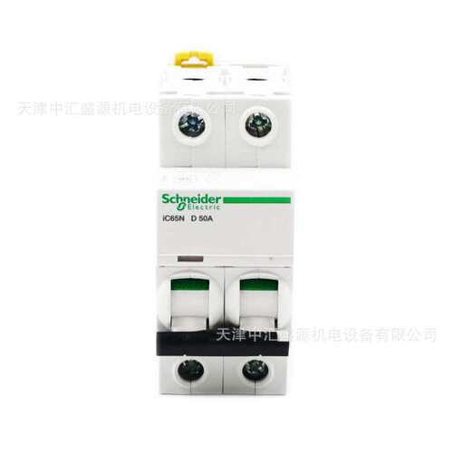 IC65N空气开关A9F19250微型断路器IC65N 2P D50A漏电保护器