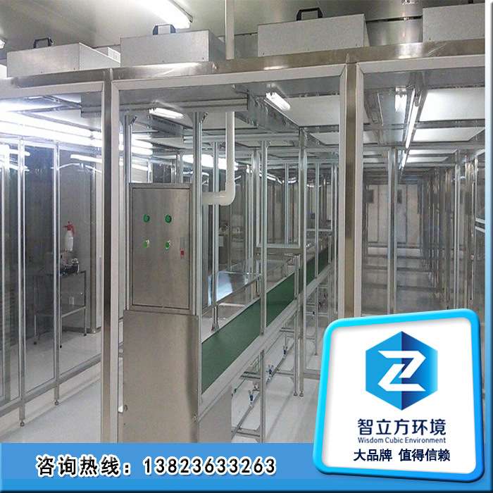 智立方厂家直供湖南长沙无尘净化洁净棚 无尘车间洁净棚非标定 做