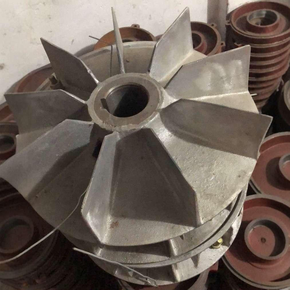 电机风叶铝合金散热风扇Y2-225-468 内径58mm外径355m?m