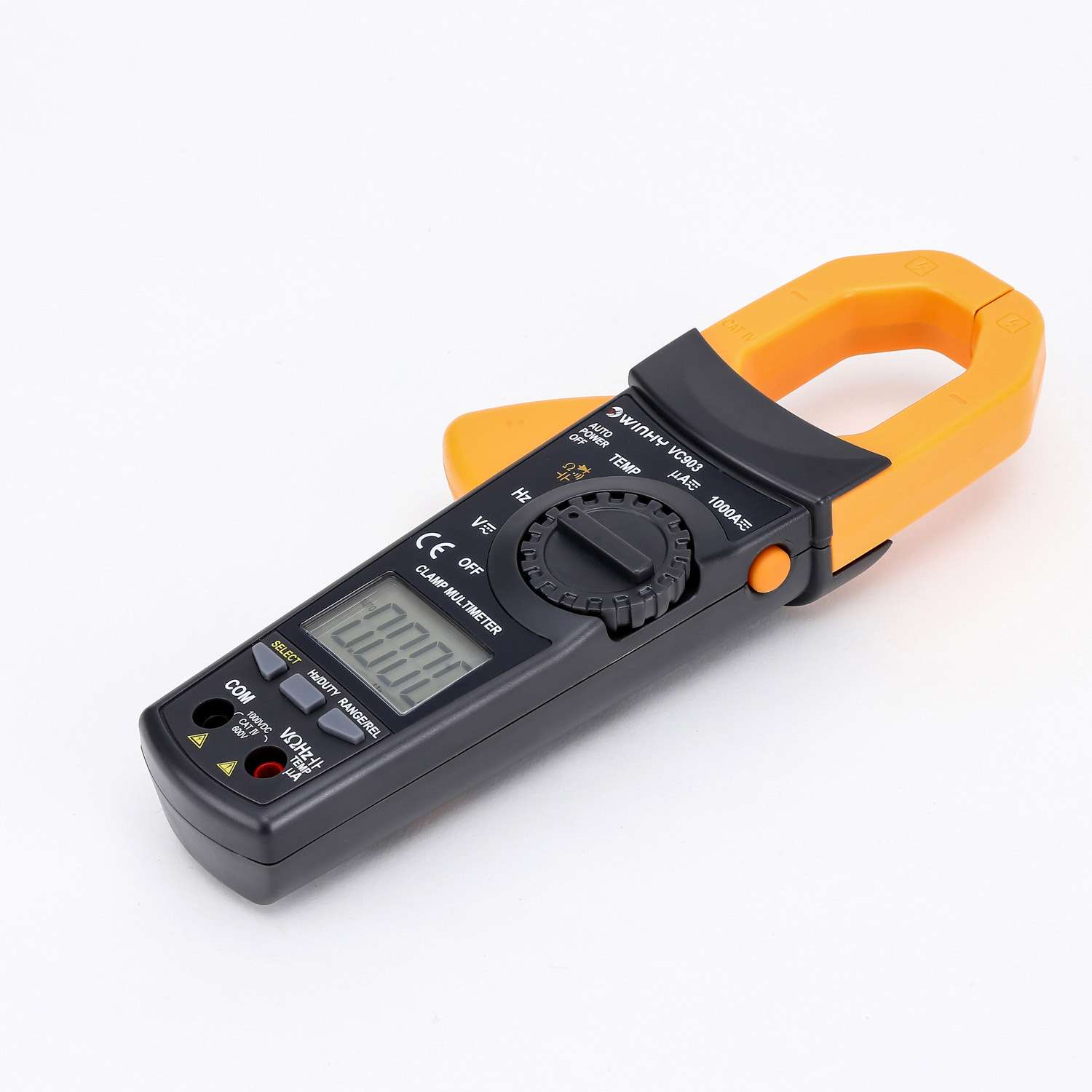 VC903 数字钳形电流表 交直流1000A 制冷设备维修专用钳表 多用表