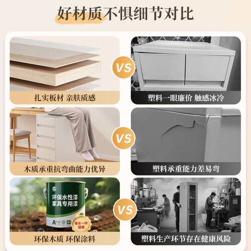 桌面收纳盒抽屉式桌下文件收纳柜学生宿舍文具办公室整理置物