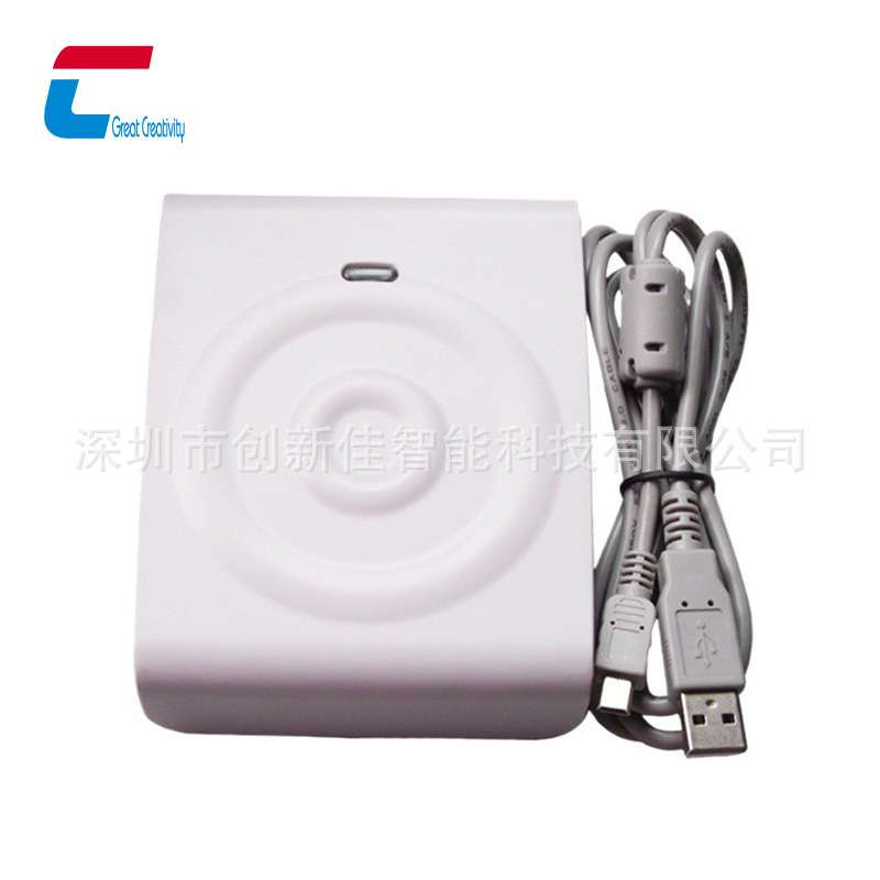 D8型非接触式IC卡读写器 高频桌面式便携式RFID读写设备