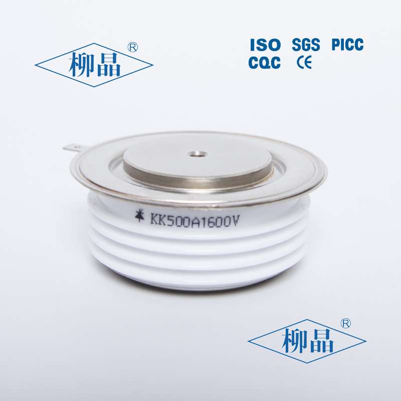 柳晶单向快速晶闸管KK500A1600V 无轨电车斩波调节可用可控硅500A