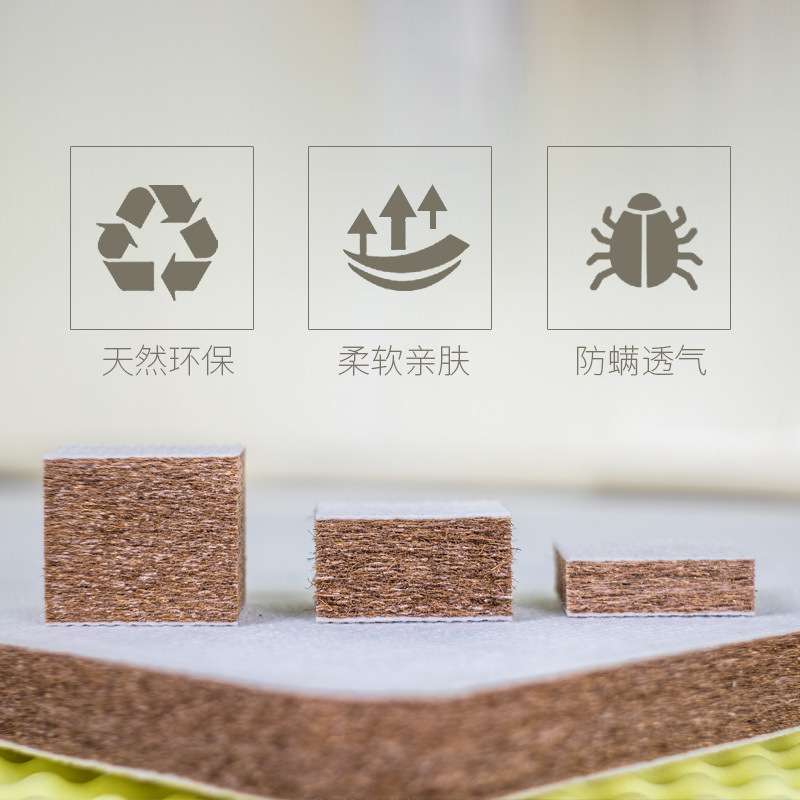 棕垫硬棕床垫椰棕垫1.5家用睡垫棕榈折叠1.2米宽1.8双人