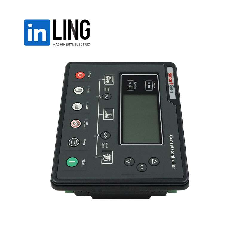 自启动控制器 HGM6120U2C 柴油发电机组自动检测保护控制屏面板