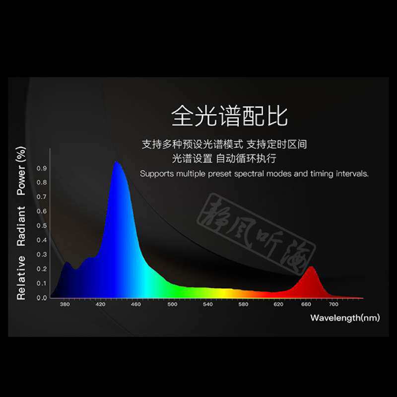 钜彩云方舟iSEA50珊瑚灯kelo海水灯轻薄机身全光谱智控60缸适用