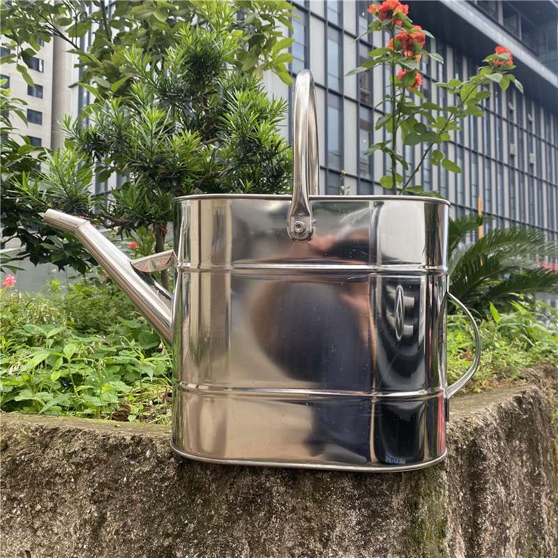加厚不锈钢加油桶20升15升10升长嘴带盖带滤网汽油桶机油壶手提桶