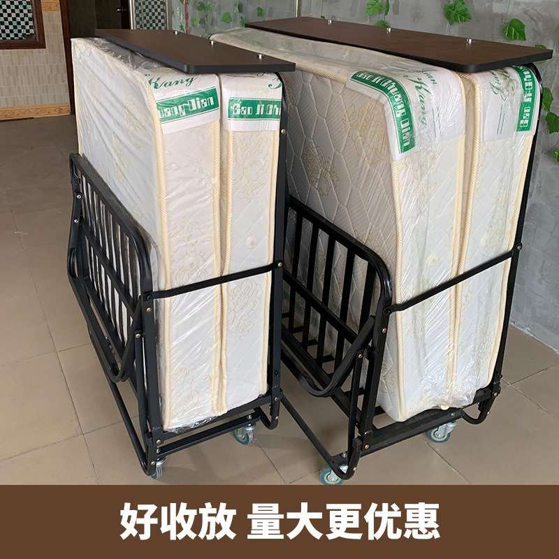 单人酒店加床折叠床家用办公室午休午睡神器临时床简易月嫂陪护床