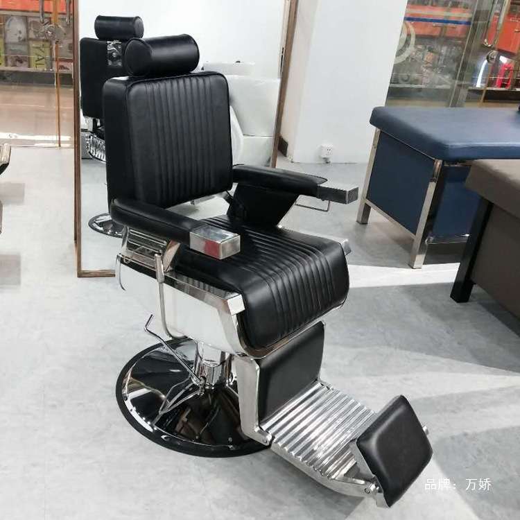 Barber美发椅可放倒剪发椅纹身椅养发椅子男士油头理发店大椅