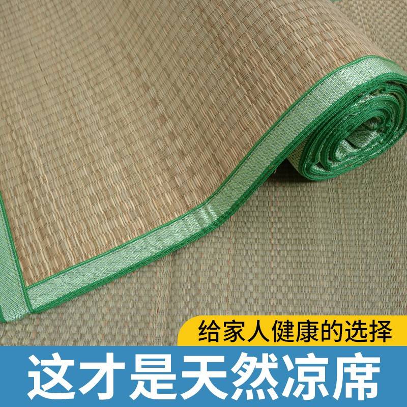 溥畔年 蔺草天然草席凉席2025新款家用床地垫夏季沙发草席定制尺