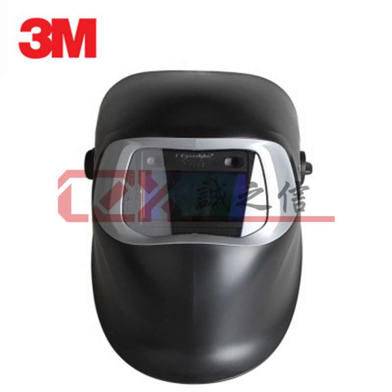3M100V自动变光面具电焊面罩焊接防护氩弧焊电焊工专用全面罩