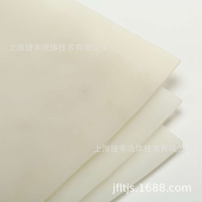 捷丰流体 工业橡胶板 5 1000 5000 光面 硅橡胶 耐热