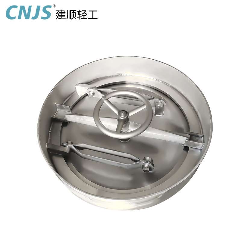 槽侧人孔不锈钢浆塔方向盘手轮纸浆罐通风工程不锈钢立管槽顶人孔