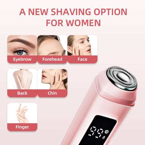 跨境女士电动剃毛器双头女专用剃阴毛 bikini trimmer for women
