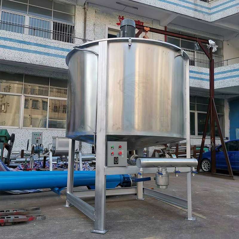 郑州316不锈钢防锈液化工液体搅拌罐 墙漆胶搅拌罐原料混合搅拌罐