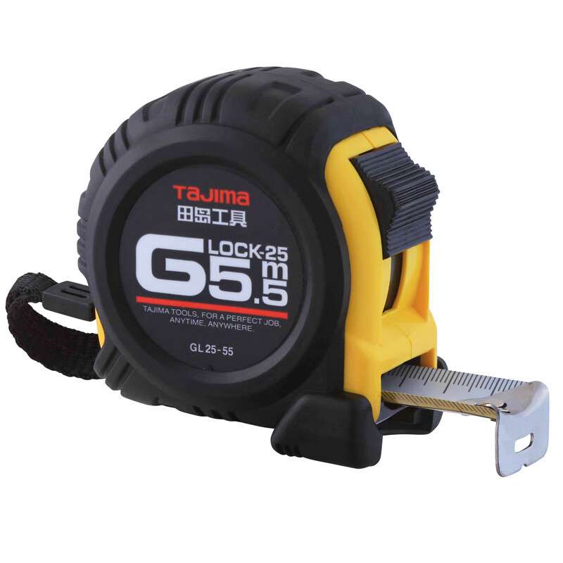 田岛(TaJIma)钢卷尺长5.5米双面读数测量工具米尺GL25-55 1001-