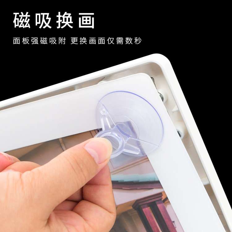 a4多联灯箱 橱窗吊挂式多联组合led灯箱 房地产中介房源广告牌