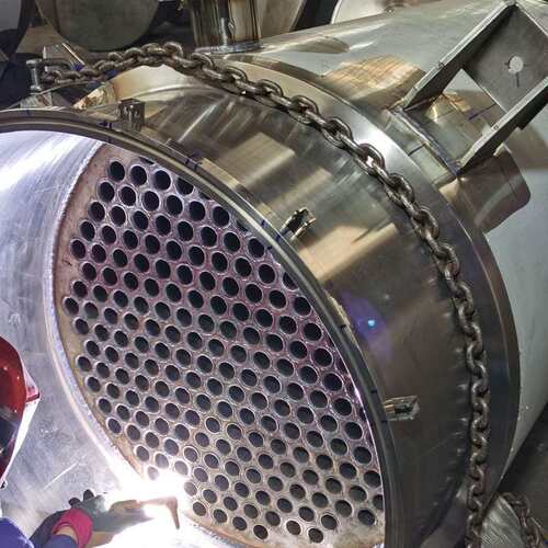 不锈钢换热器 冷凝器列管式冷凝器 蒸发器换热器 反应釜冷凝器