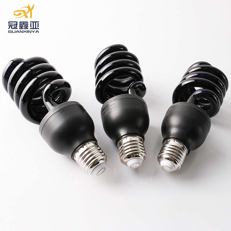 厂家 螺旋管紫光管36W诱蚊灯泡BL lamp 诱杀昆虫灯黑光诱蚊灯
