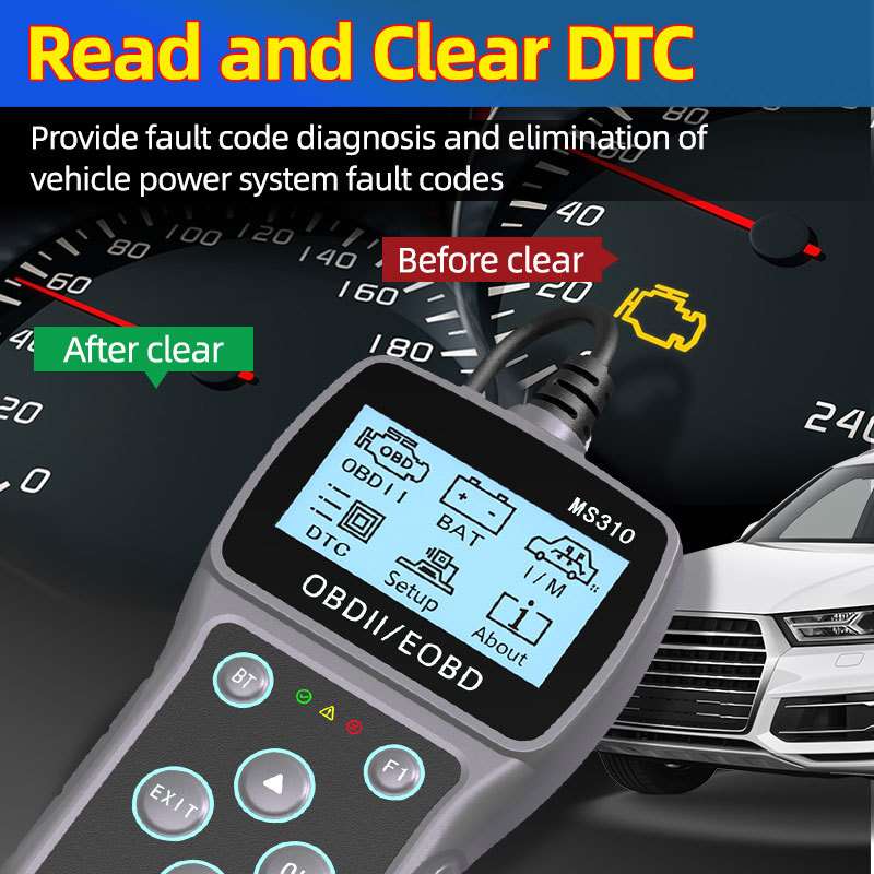 外贸热销 OBD 智能汽车诊断仪 发动机诊断工具 汽车读码卡 Elm327